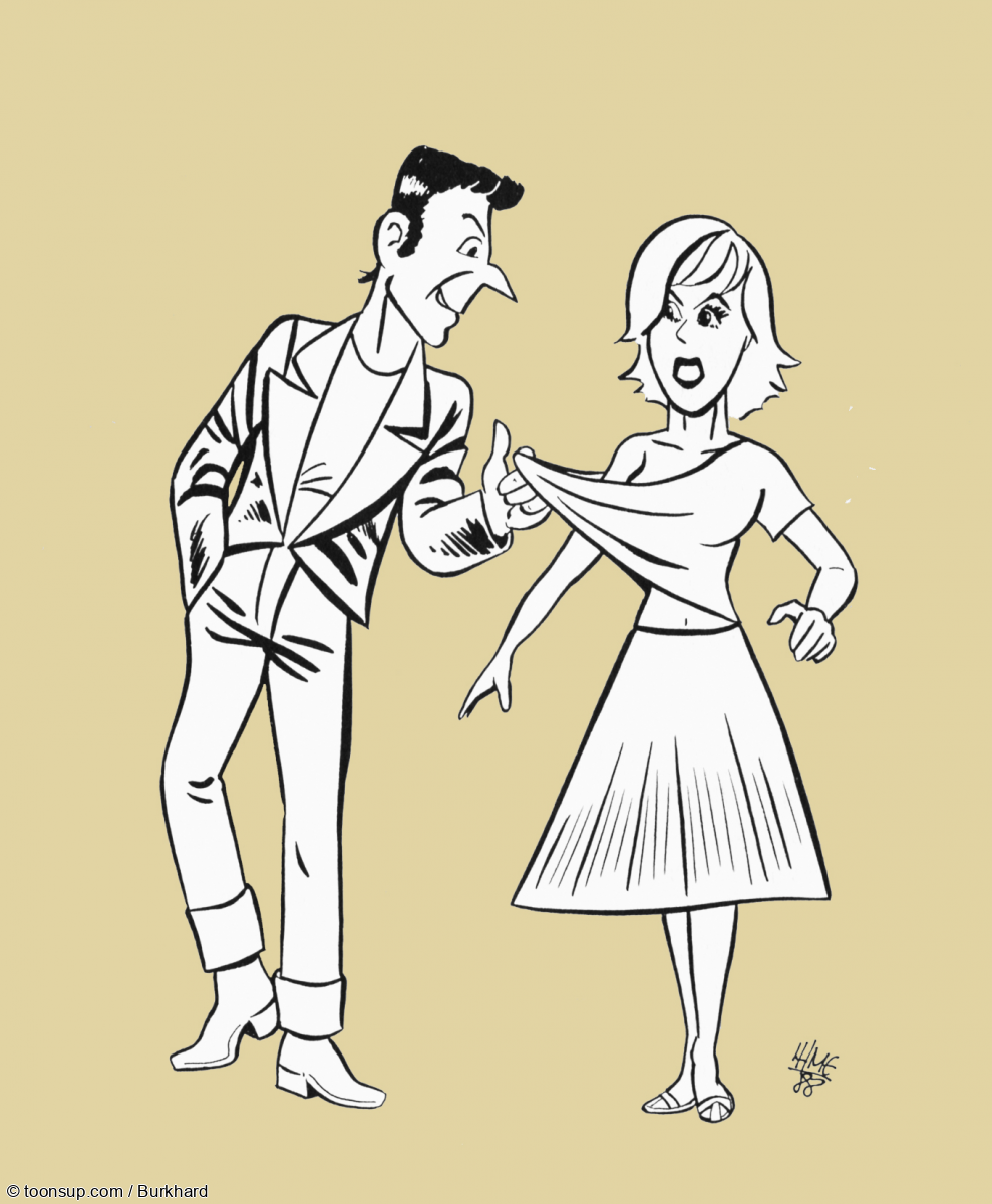 Illustration: Hallo süßes Mädchen 1