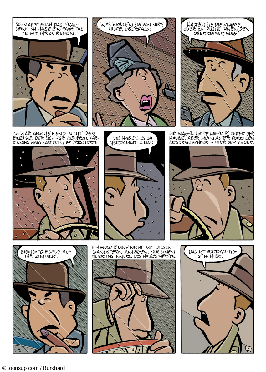 Comic: Um Kopf und Kragen (bunt) 2