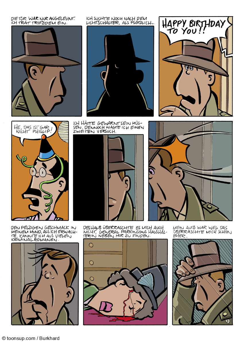 Comic: Um Kopf und Kragen (bunt) 3