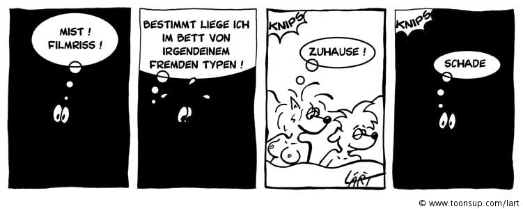 Cartoon: Filmriss 1