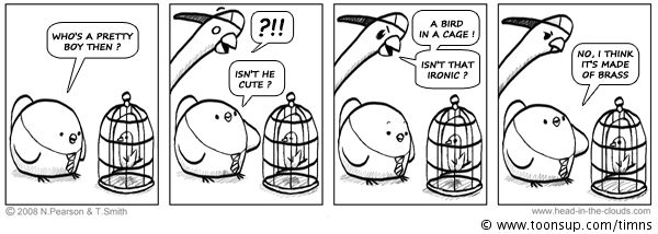 Comic: La cage aux fooles 1