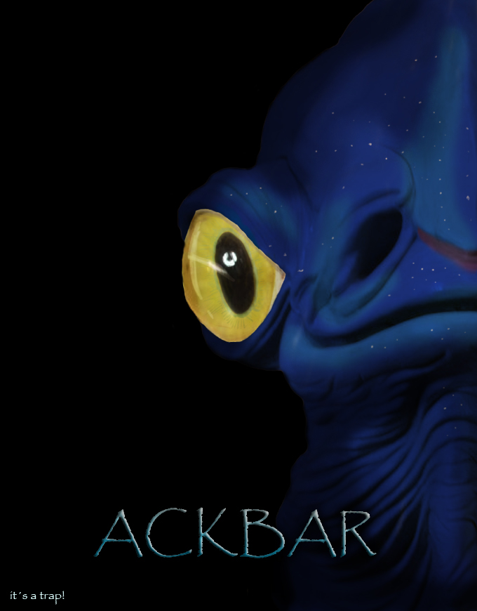 Anderes: Admiral Ackbar Smurf 1
