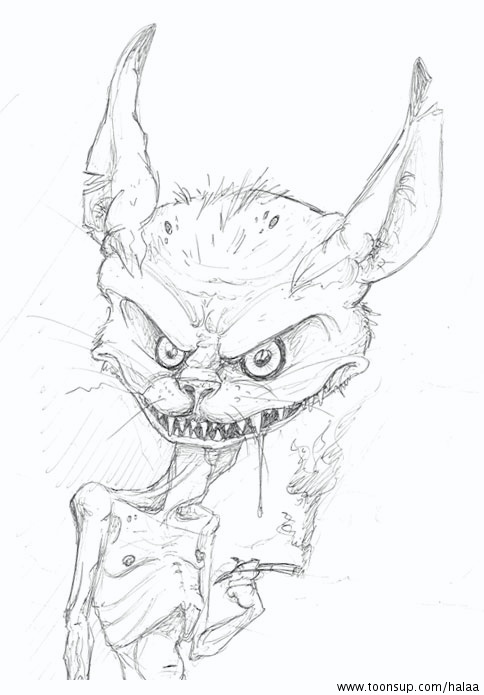 Illustration: Immer dieses abgedroschene Biest 1