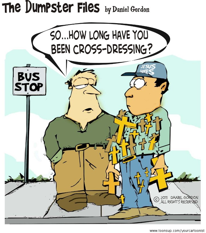 Cartoon: Cross Dressing 1