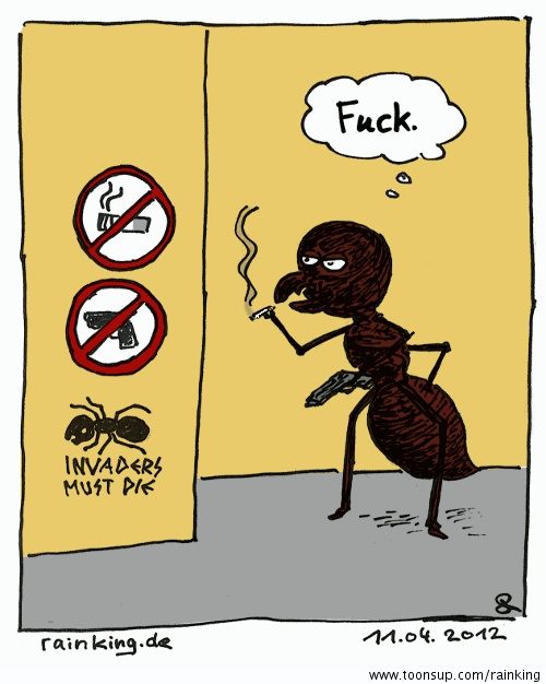 Cartoon: Invaders 1