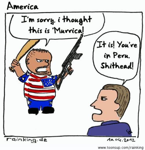 Cartoon: 'Murrica 1