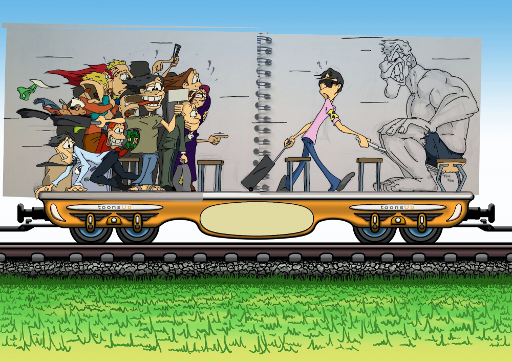 Illustration: Mein OE Waggon 9