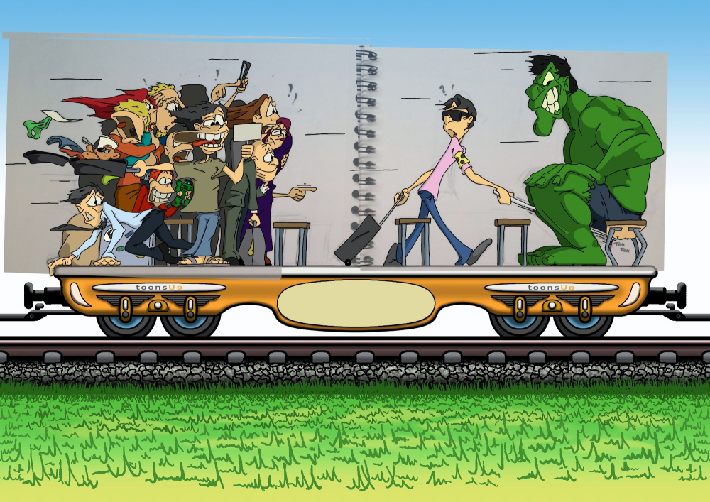 Illustration: Mein OE Waggon 10
