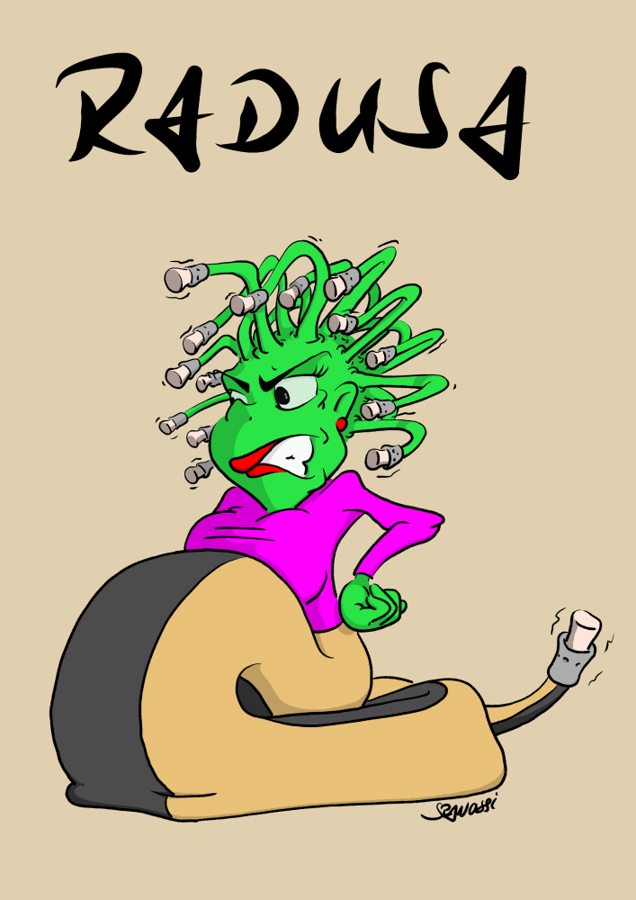 Concept Art / Character Design: RADUSA (Erzfeindin) 1