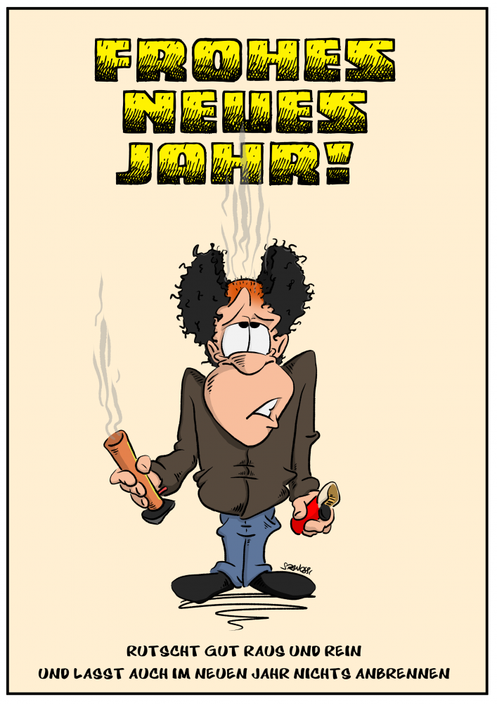 Illustration: Einen Guten Rutsch! 1