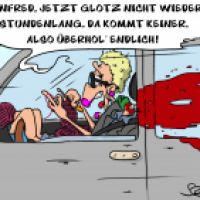 Kopflos auf der Landstrasse