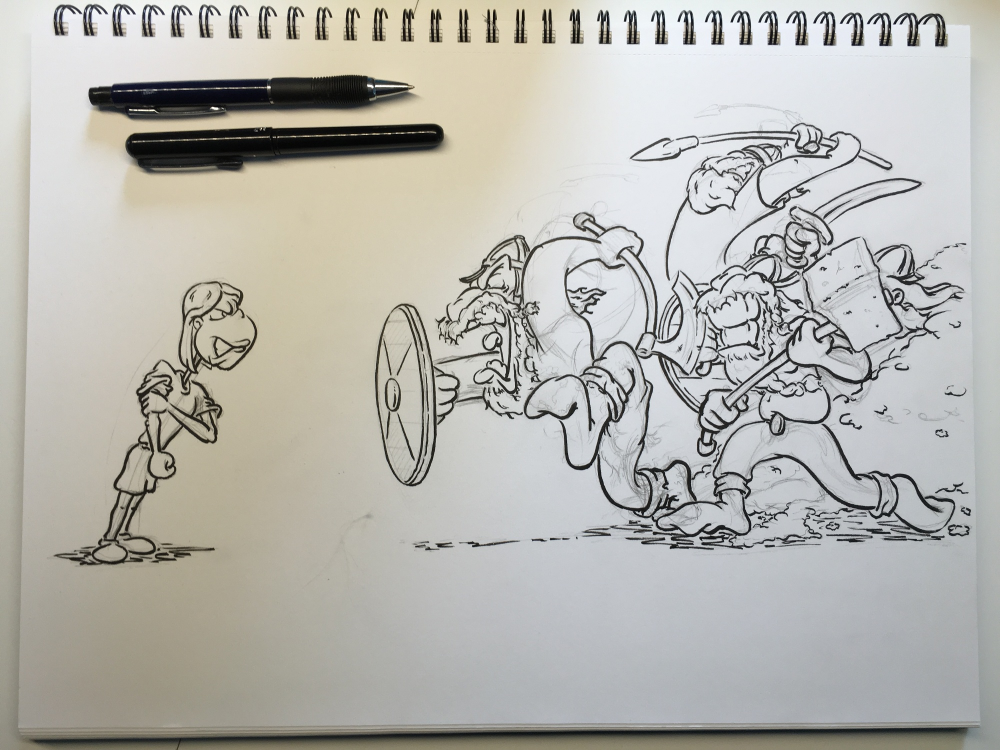 Illustration: Geburtstagsbildchen 3