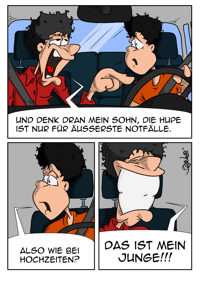 Comic: Die Hupe 1