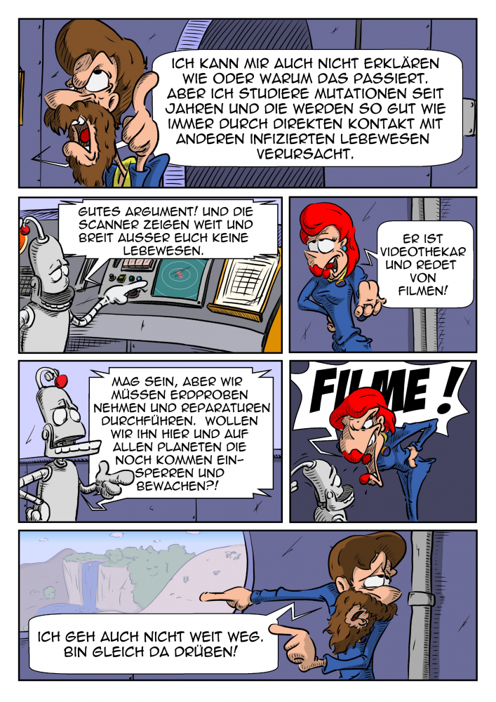 Comic: DIE NEUE WELT - Planet D 3