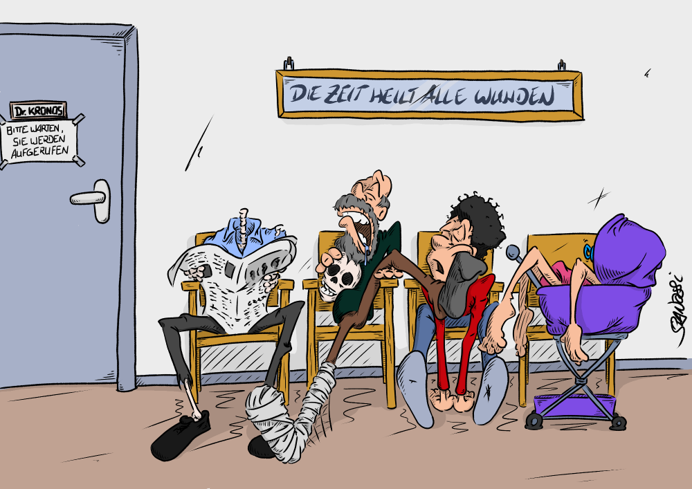Cartoon: Wartezimmer 1