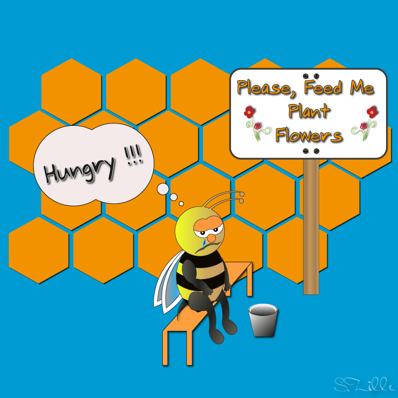 Cartoon: Save the Bee´s 1