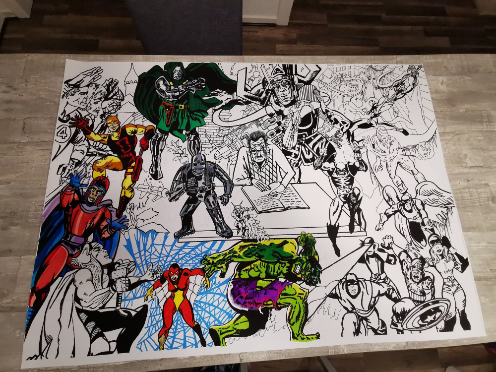 Concept Art / Character Design: Stan Lee tribute 1