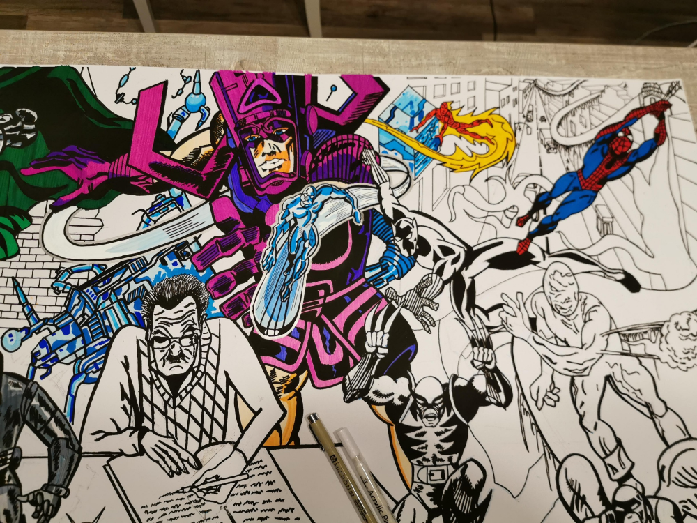Concept Art / Character Design: Stan Lee tribute Galactus 1