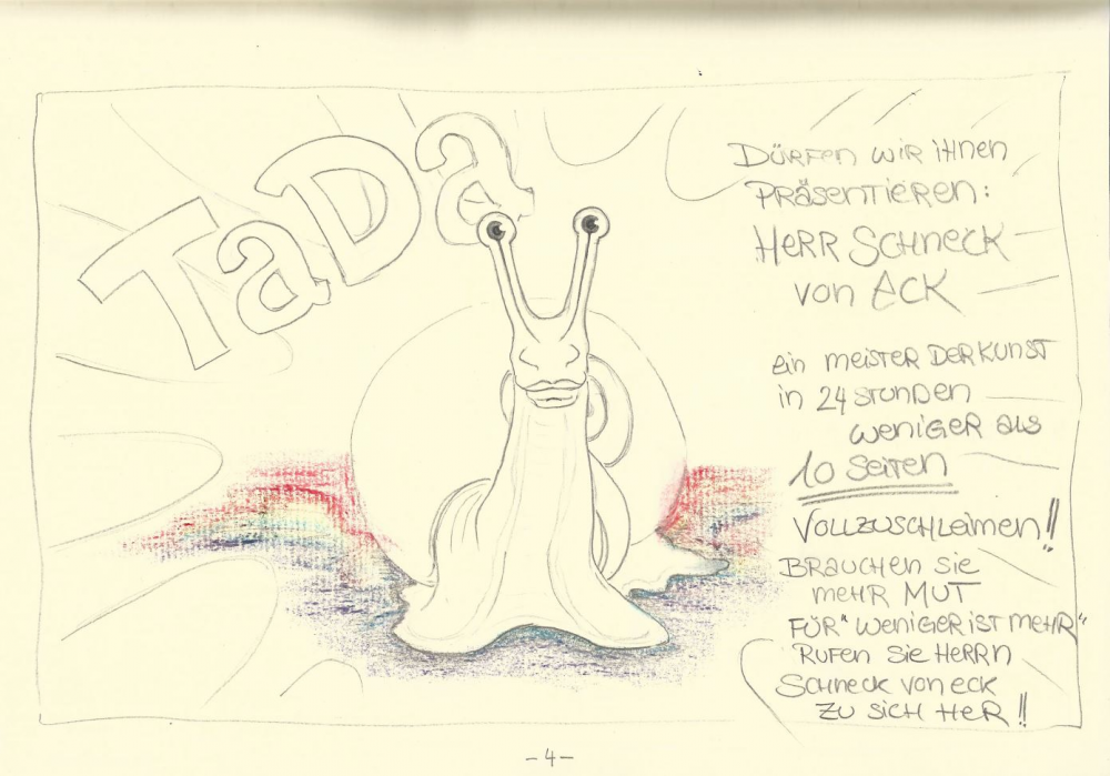 Comic: 24h-Comic Nr. 001 // 2019, Haha im Dietrich Bonhoeffer Haus 4