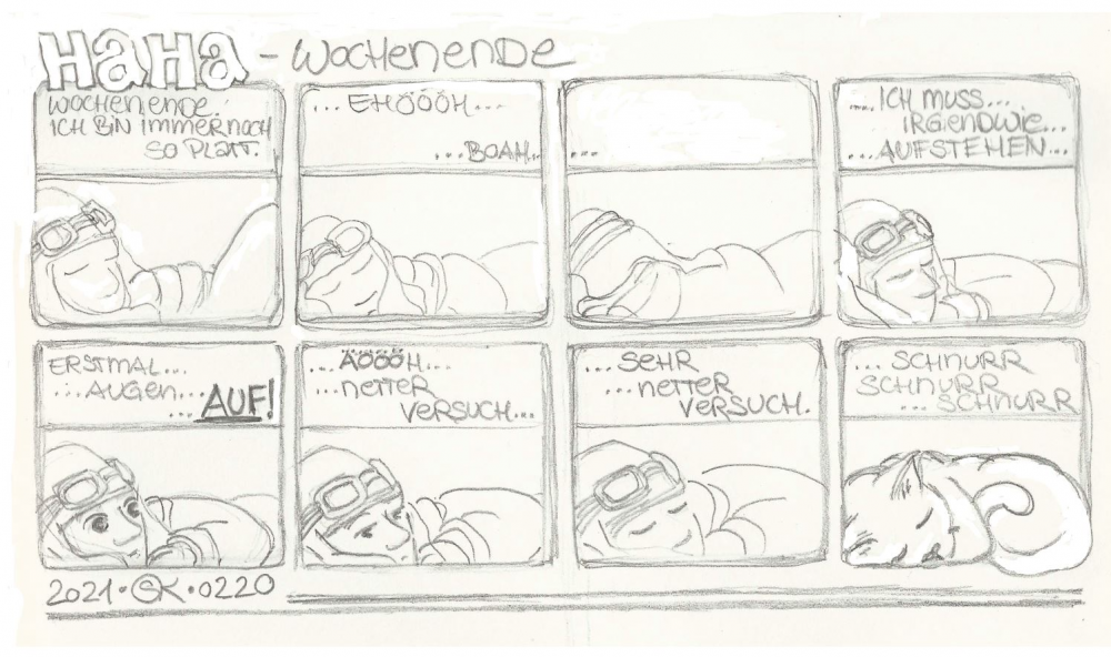 Comic: Haha - Wochenende 1