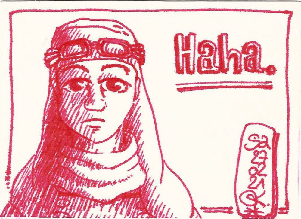 Illustration: Kakao Karte No. 006 - Haha. 1