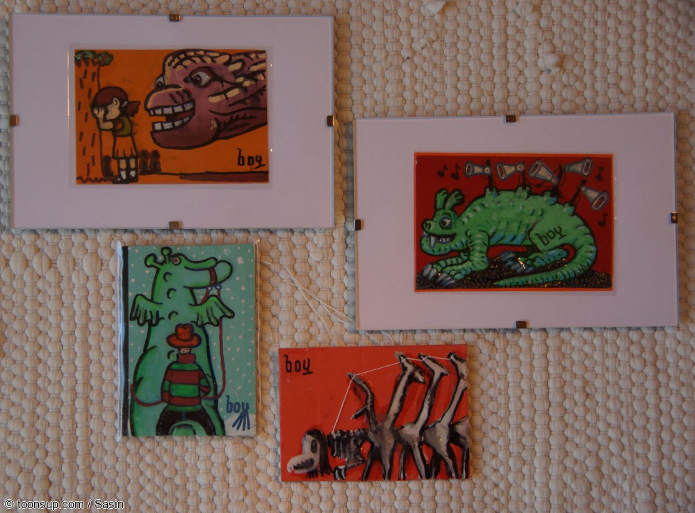 Illustration: KaKAO-Karten von boy // 4 Seasons 4 Dragons plus plus plus plus 3