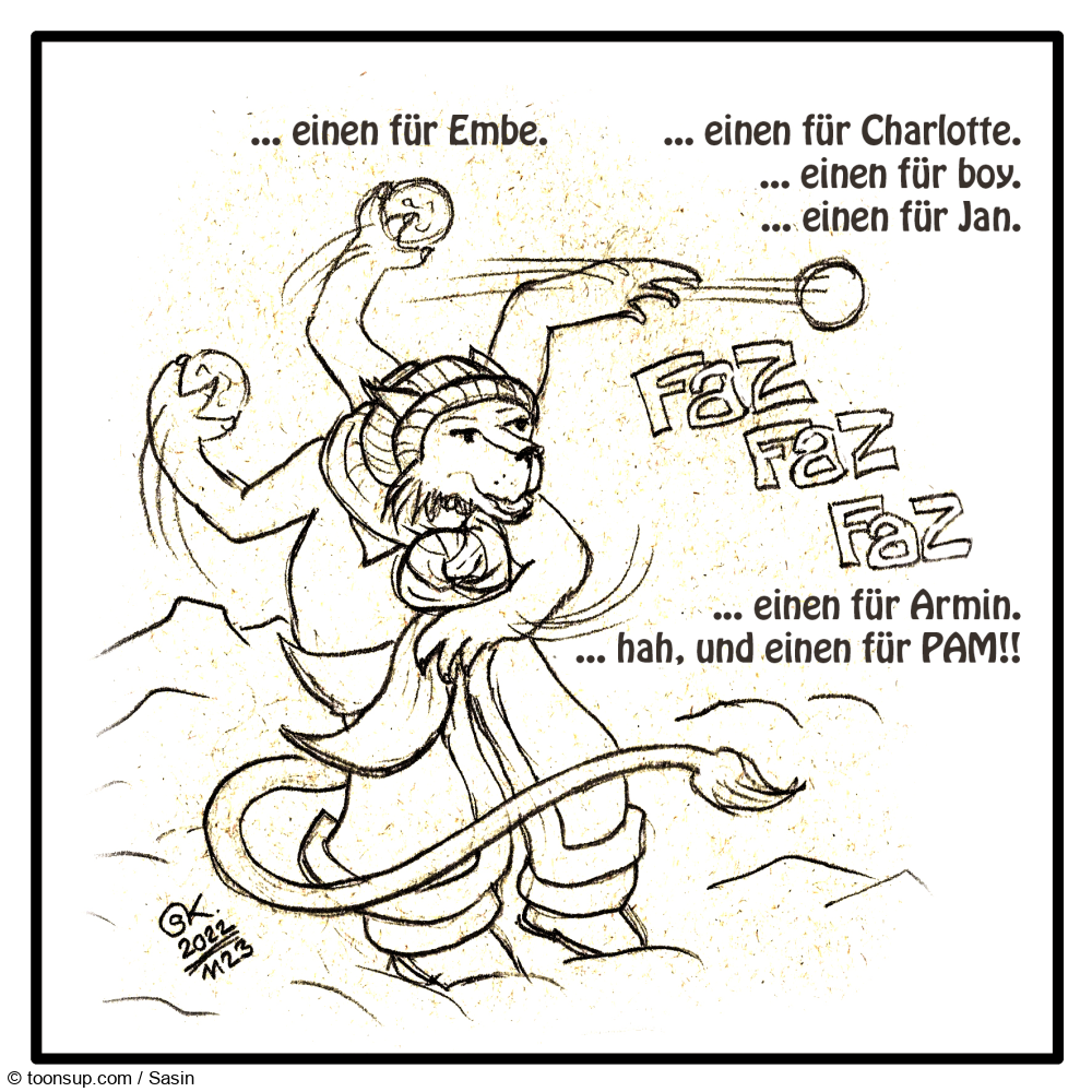 Comic: Schneeballschlachten mit Jurix 2