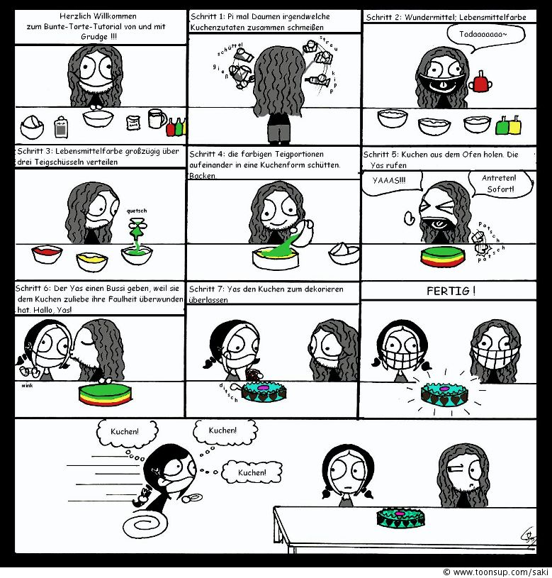Comic: Backe, Backe Kuchen 1