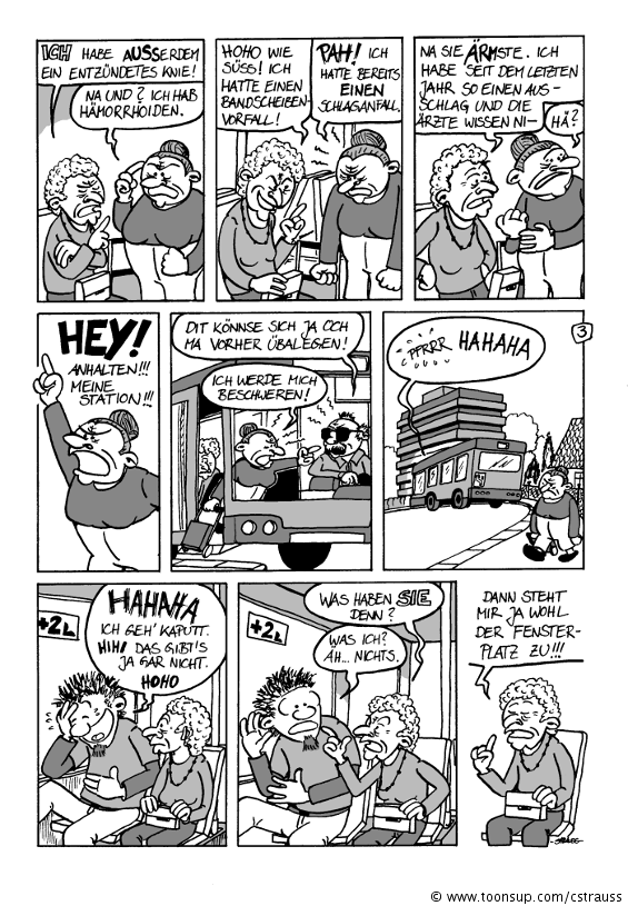 Comic: Der Sitzstreit 3