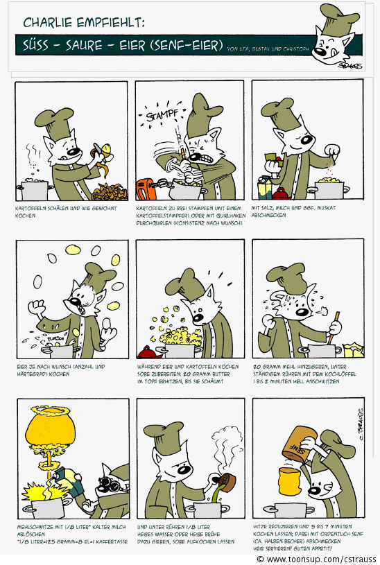 Comic: Charlie kocht 1