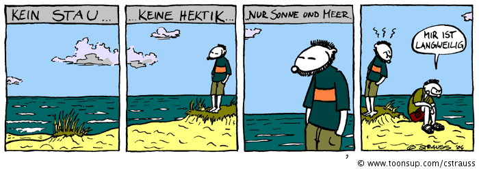 Comic: Ferienende 1