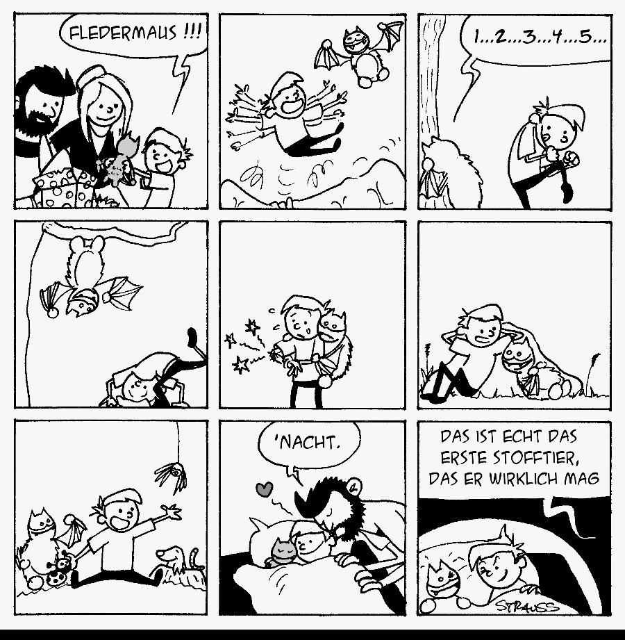 Comic: Fledermaus 1
