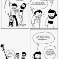hängen geblieben