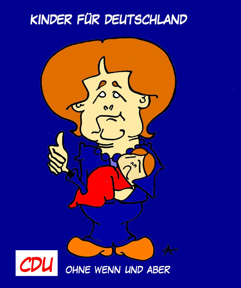 Cartoon: Olle Wahlplakate 1