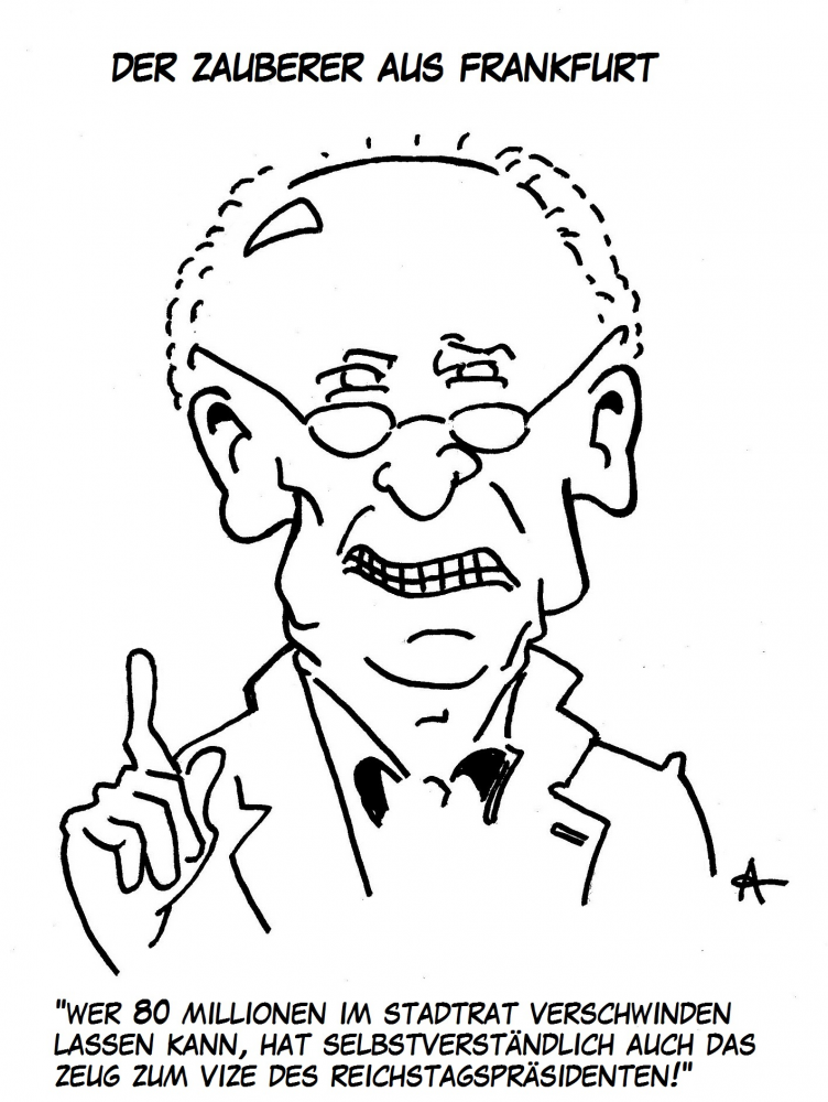 Cartoon: Glaser for vice president 1