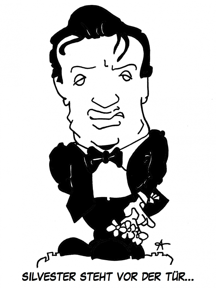 Cartoon: Silvester 1