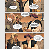Cartoon: Hallische Geschichte - Der Verrat 3