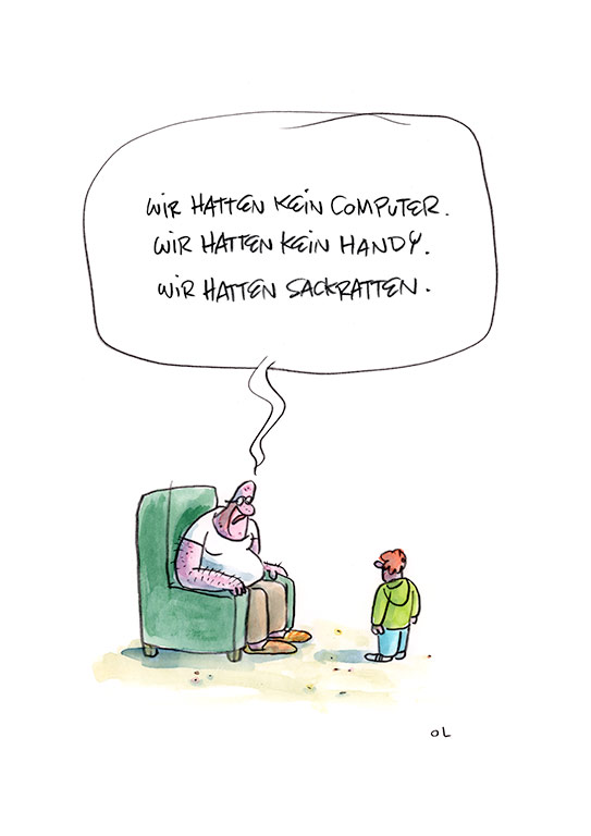 Cartoon: Sackratten 1