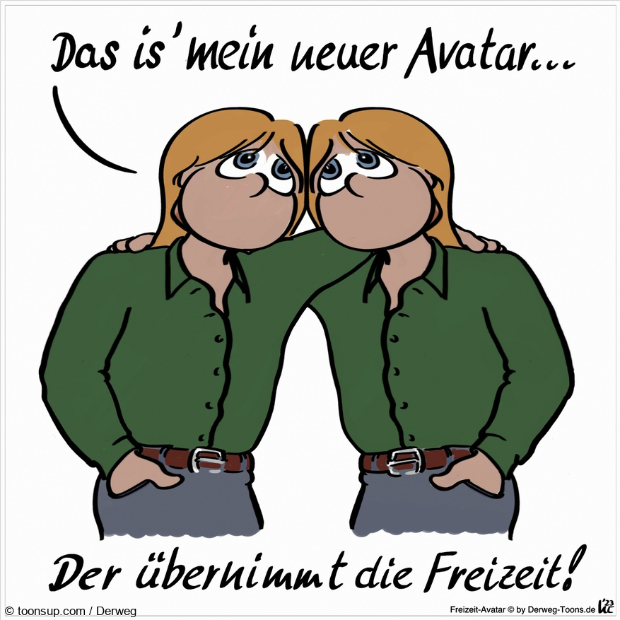 Cartoon: FreizeitAvatar 1