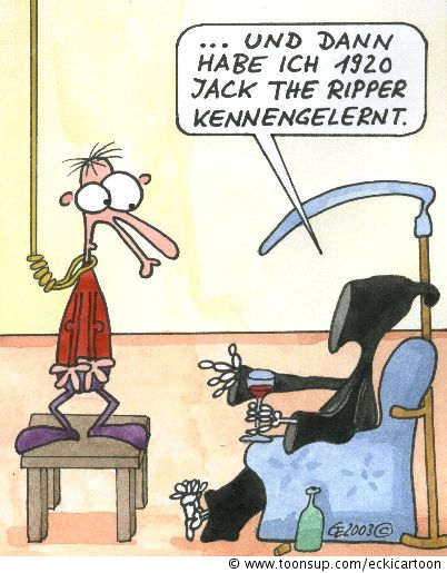 Cartoon: Jack the ripper 1