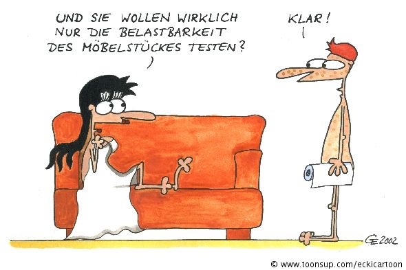 Cartoon: Sofatest 1