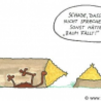 Baum fällt