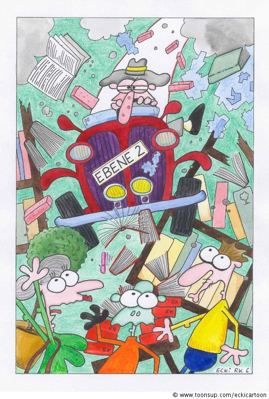 Illustration: RK 2069 - In der Buchhandlung 1