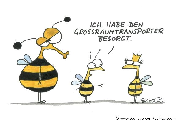 Cartoon: Großraumtransporter 1