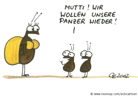 Cartoon: Panzer-BH 1