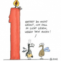 Lesen bei Licht