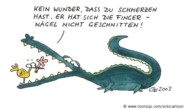 Cartoon: Krokodil 1