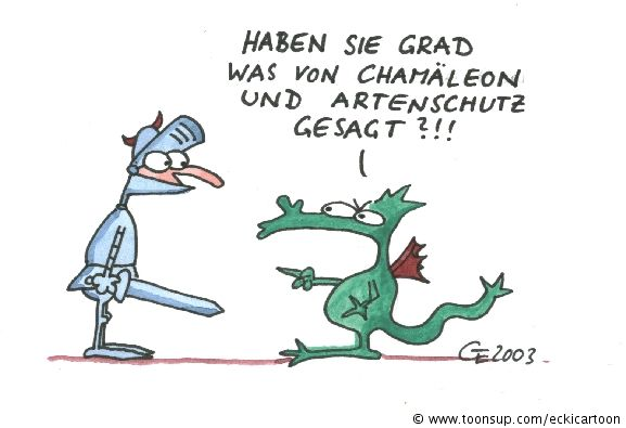 Cartoon: Artenschutz 1
