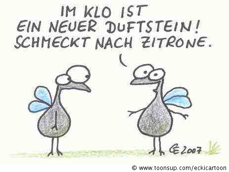 Cartoon: Duftstein 1