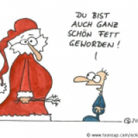 Fetter Weihnachtsmann